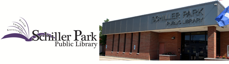 Library Logo and Library Building